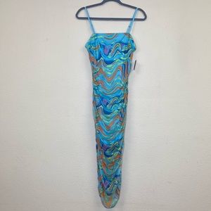 Wild Fable A Wave Print Dress NWT Size Medium
